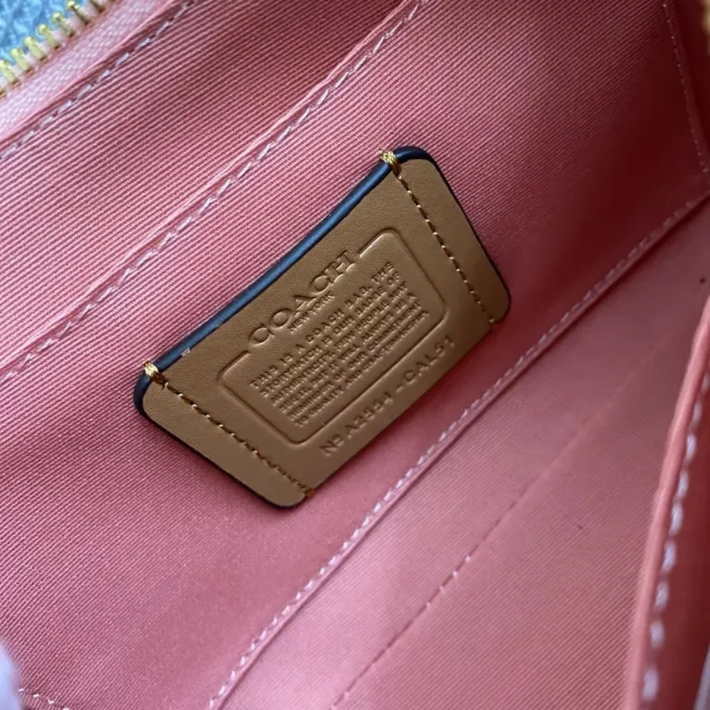 NWT!COACH TERI SHOULDER BAG IN SIGNATURE CANVAS(COACH CAL51 - Picture 3 of 8